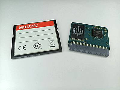 CF-Card geöffnet