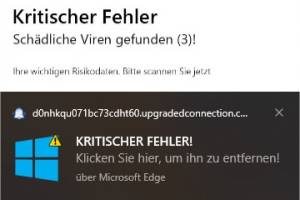Edge hat angeblich 3 Viren gefunden!
Foto: Andreas Krüger Edge hat angeblich 3 Viren gefunden!